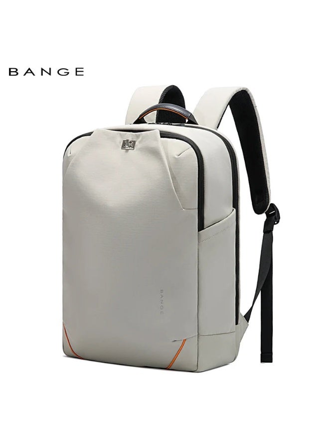 BANGE 8099 Grey Hot Sell New Arrival Wholesale Soft Lightweight Waterproof Men Casual Laptop Backpack - Image 1